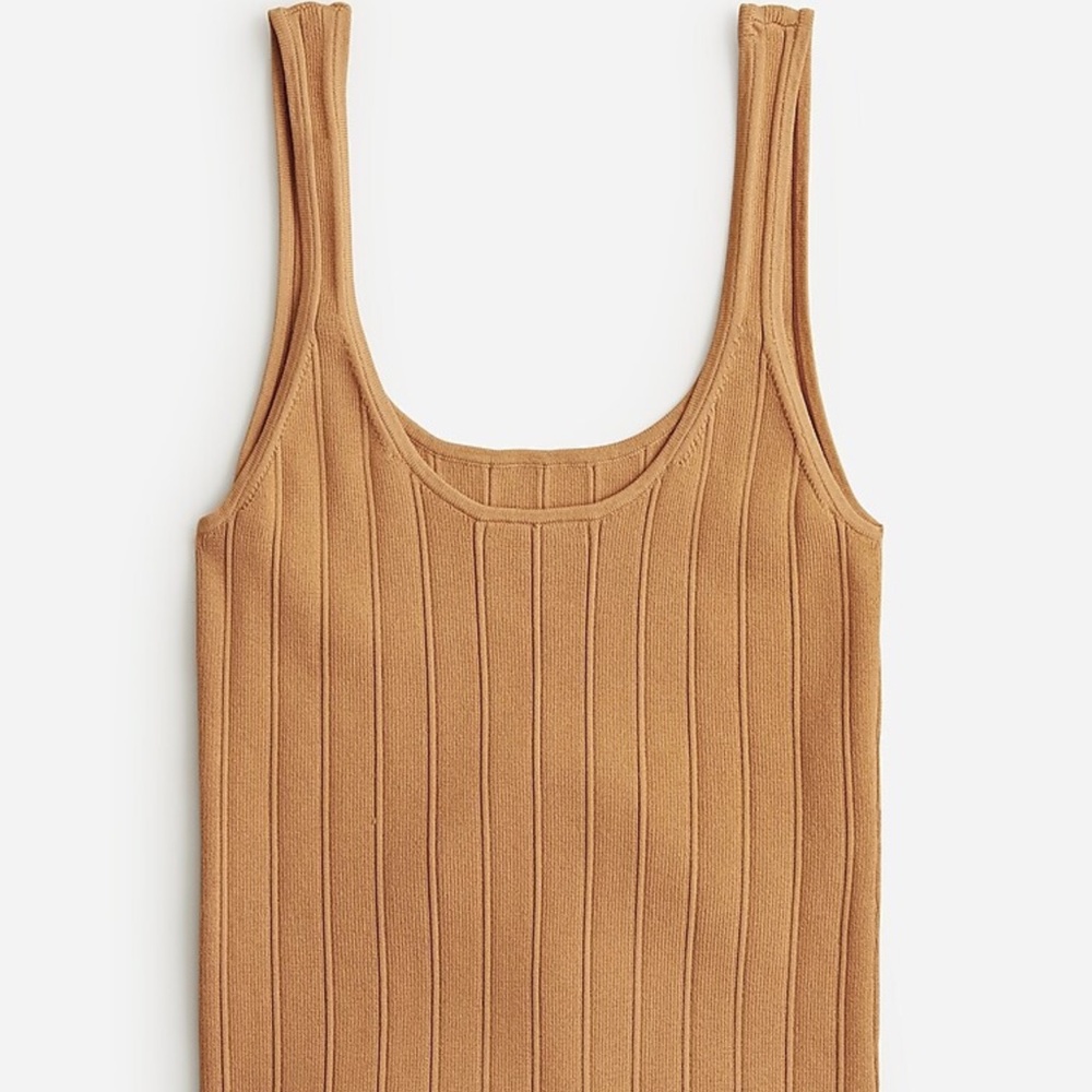 J Crew Supersculpt Scoopneck Sweater-Tank
